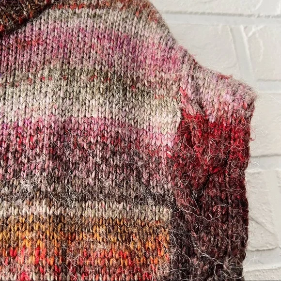 Royal Robbins multicolour knit funnel neck short sleeve tunic sweater XS - Picture 9 of 14